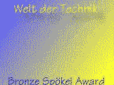 Welt der Technik - Spkel-Bronze Award !