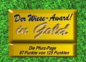Der Wiese Award in Gold